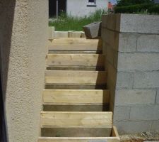 Escalier exterieur
