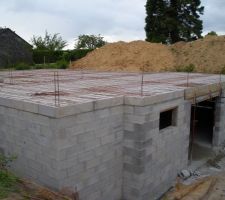 Le sous sol se termine