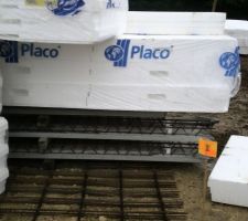 Materiel pour le montage du plancher