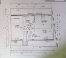 Plan des combles aménagés