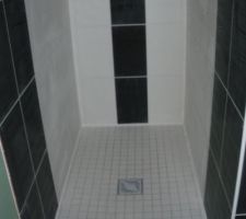 Douche à l'italienne