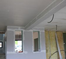 Plafond platré
