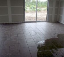 Carrelage du RDC