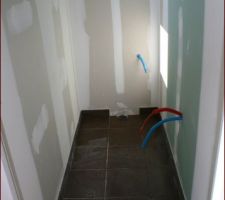 Carrelage du WC du RDC