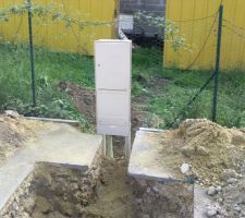 Viabilisation GRDF - pose coffret