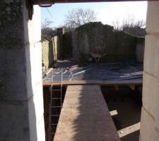 Voici l'étage, c'est vrai ca fait peur