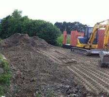 Remise en place des terres