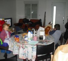 Et là côté SAM : mes enfants, mes cartons, mon bazar quoi !!