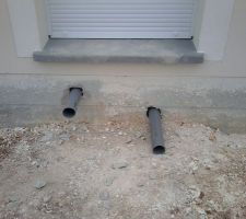 Sortie eaux usées et ventilation secondaire