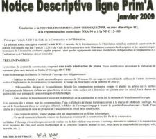 Page 1 de la notice