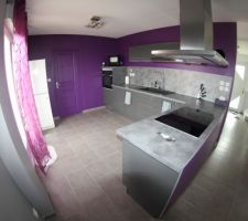 Vue cuisine du bahut