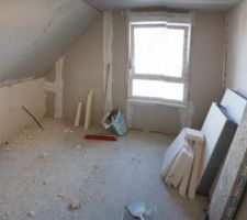 Le demi niveau : la chambre
