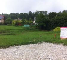 Panneau permis en place