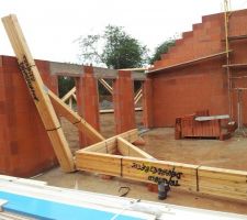 Livraison charpente