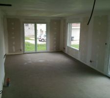 Chape lisse réalisée au RDC