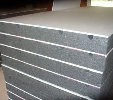 Les plaques d'isolants