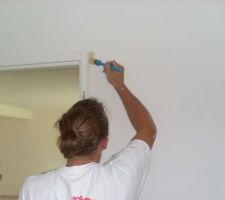 Peinture du cellier.