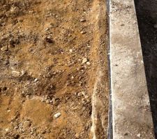 Une fois la terre retir&eacute;