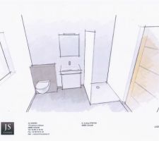 Projet meuble sur mesure - sdb RDC