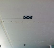 Essai spots encastrés plafond