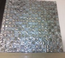Mosaïque murale douche