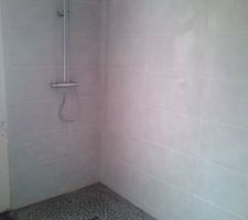 Test avec pommeau de douche
