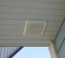 Aspiration d'air frais VMC