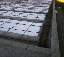 Ferraillage de la dalle sur vide sanitaire