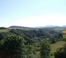 Vue prise lors d'une visite chez nos voisins