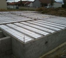 Ferraillage dalle vide sanitaire