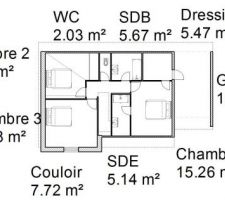 Plan étage