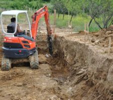 Fouille de fondation