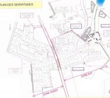 Futur quartier "Le Bois Briand" zone Ouest   zone Est