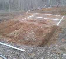 Debut des fouille de fondation