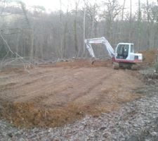 Plateforme d acc&egrave;s au terrain