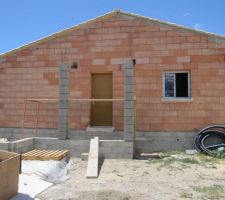 Le d&eacute;but du porche