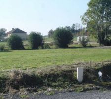 Parcelle de 760 m² entièrement viabilisé