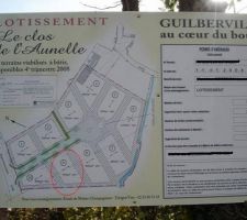 Lotissement de notre futur propriété