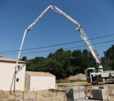 La pompe en action - impressionant !