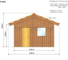 Déclaration Travaux - Façade Nord-Ouest