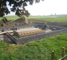 Agglo coffrant du garage