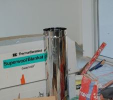 Tuyau poujoulat pour la cheminée