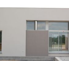 Le poujoulat vu de l'extérieur...petite erreur de centrage ....trop tard pour modifier