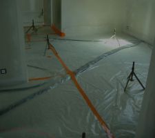 La chape se pr&eacute;pare