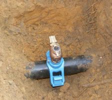 Ca y est nous avons l'eau devant chez nous !