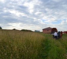Implantation maison fa&ccedil;ade lat&eacute;rale gauche