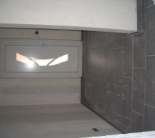 Carrelage dans l'entrée