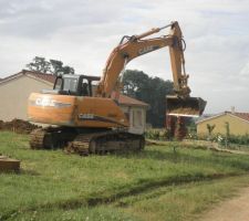 Réalisation du chemin d'accès