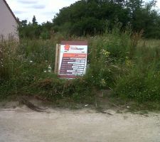 Notre panneau de construction