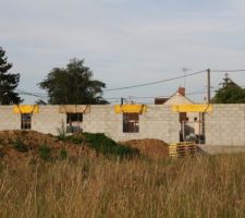 Linteau coul&eacute;s